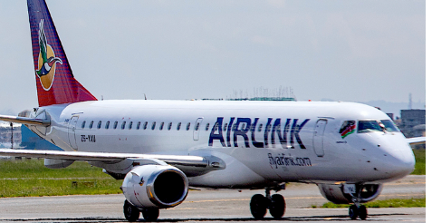 Airlink宣布重启德班布隆方丹航班